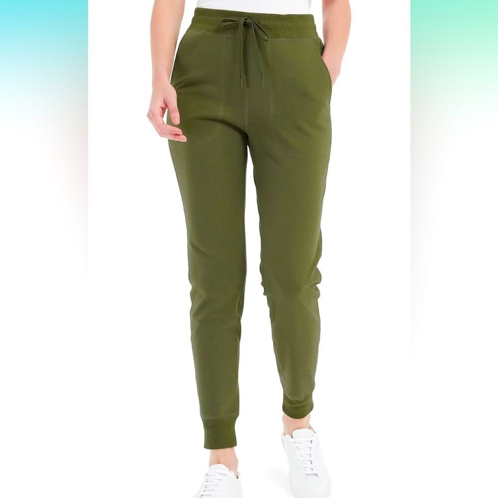 NEW Women's Joggers Sweatpants with Pockets Drawstring Athletic Lounge Pants L